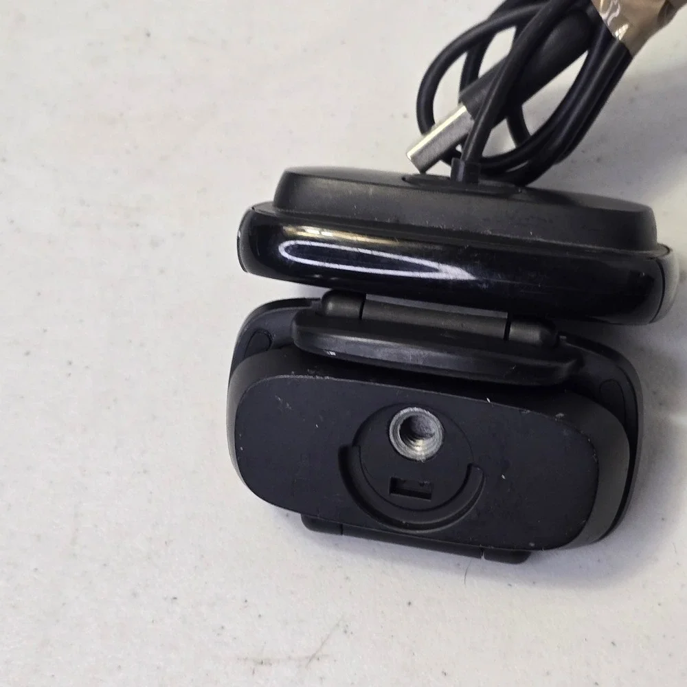 Logitech C615 Portable HD Webcam 1080p Tested Working V-U0027 Folding